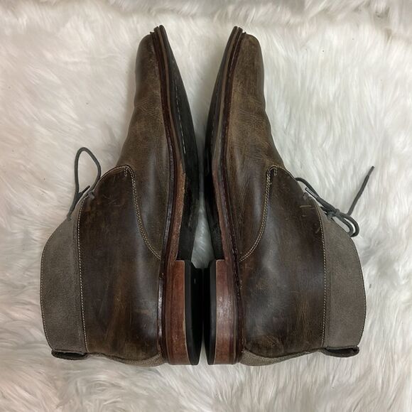 Cole Haan Williams Welt Leather Brown Men's 13M Ankle Chukka Boots Shoe A6 - Picture 7 of 10